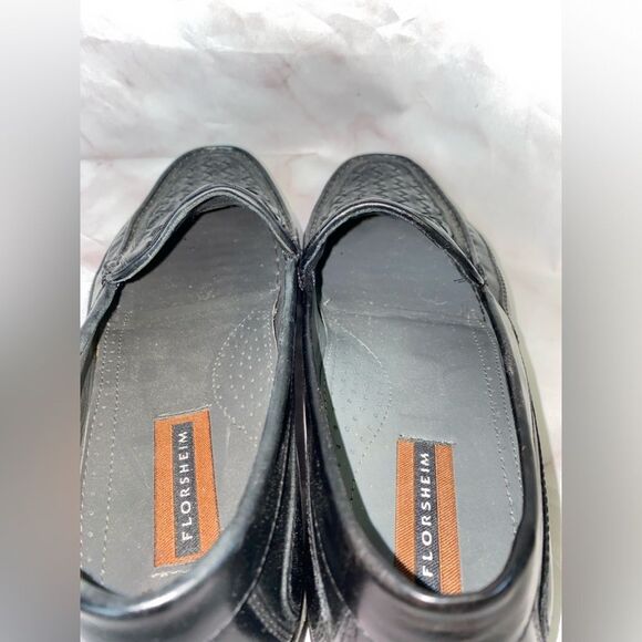 Florsheim Braided Brazilian Leather Loafers Size 10.5D main image 5